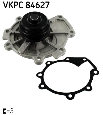 Vodné čerpadlo, chladenie motora SKF